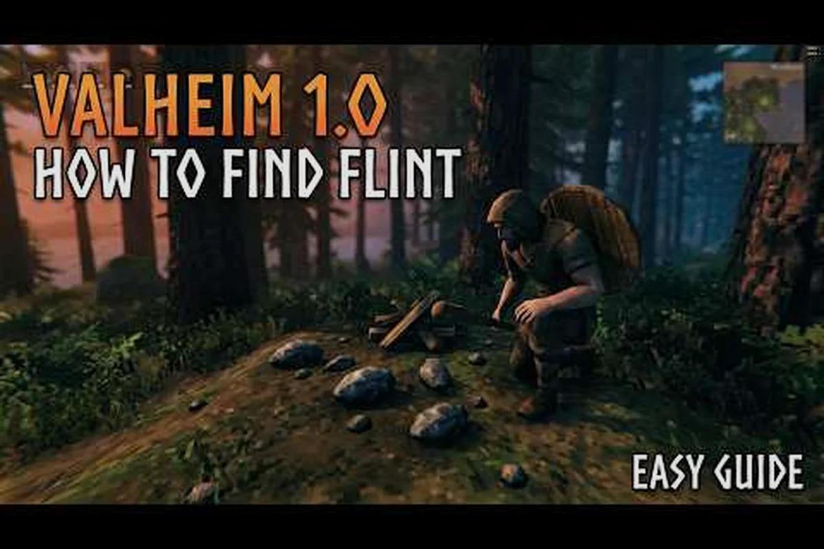 Valheim How to Get Flint: Beach Nodes and Tools